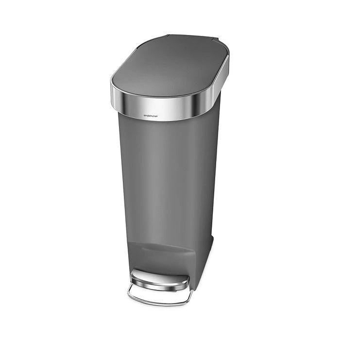 商品simplehuman|40 Liter Slim Kitchen Trash Can,价格¥597,第4张图片详细描述