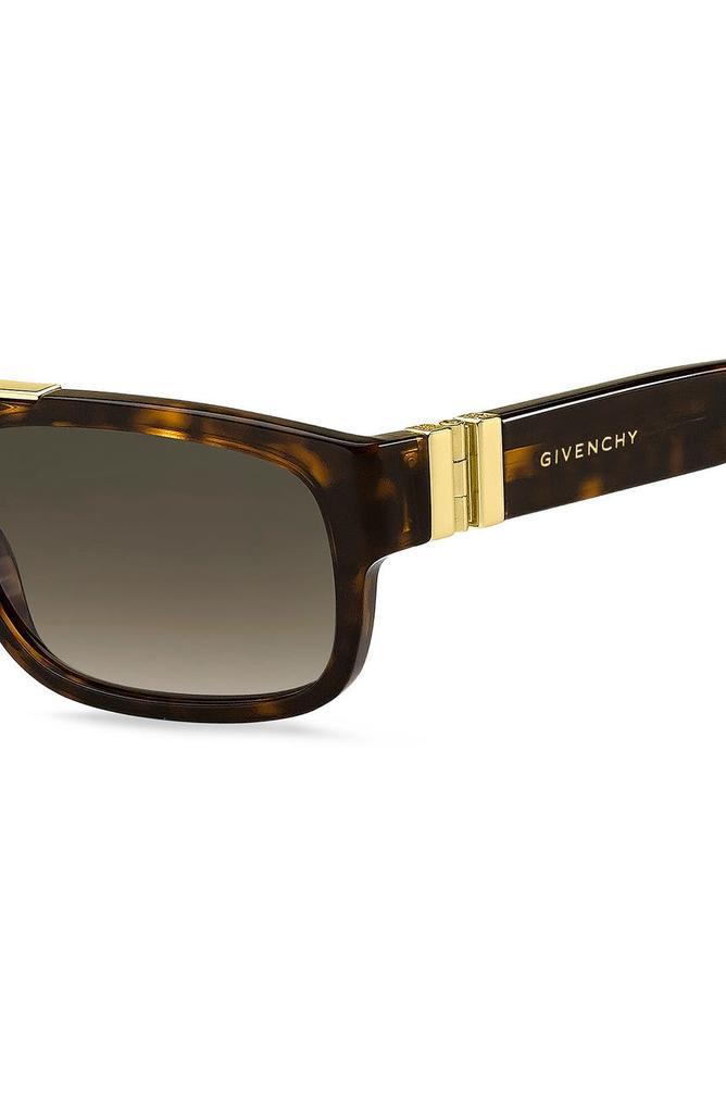 商品Givenchy|57mm Rectangular Sunglasses,价格¥901,第5张图片详细描述
