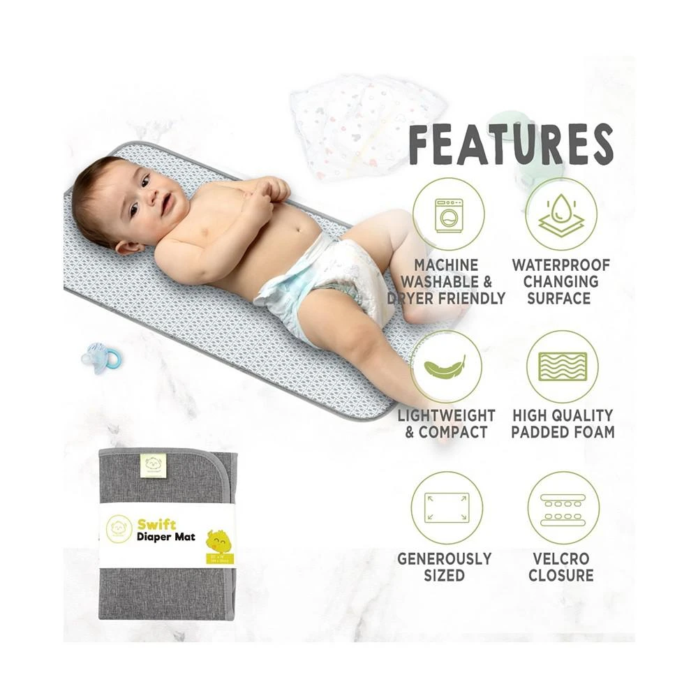 Baby Boys and Girls Swift Diaper Changing Mat 商品