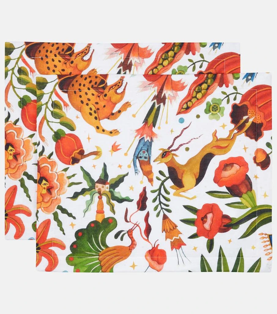 商品LA DOUBLE J|Jungle Book set of 2 placemats,价格¥929,第1张图片
