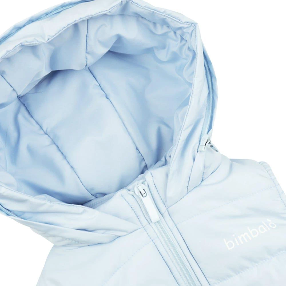 商品Bimbalo|Blue Fur Trim Hooded Gilet,价格¥501,第3张图片详细描述