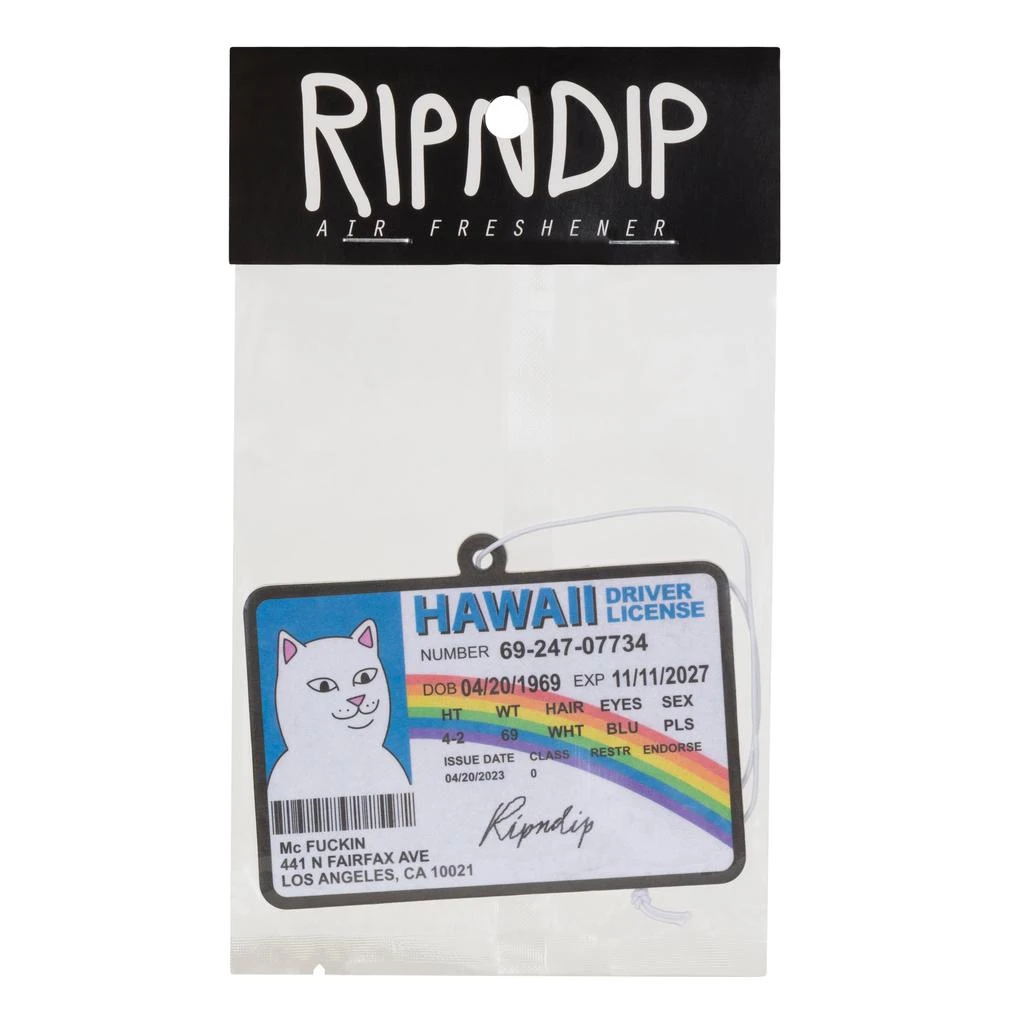 商品RIPNDIP|Mcfuckin Air Freshener (Multi),价格¥46,第1张图片