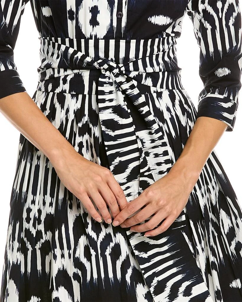 商品SAMANTHA SUNG|Samantha Sung Audrey 2 3/4-Sleeve Shirtdress,价格¥2969,第3张图片详细描述