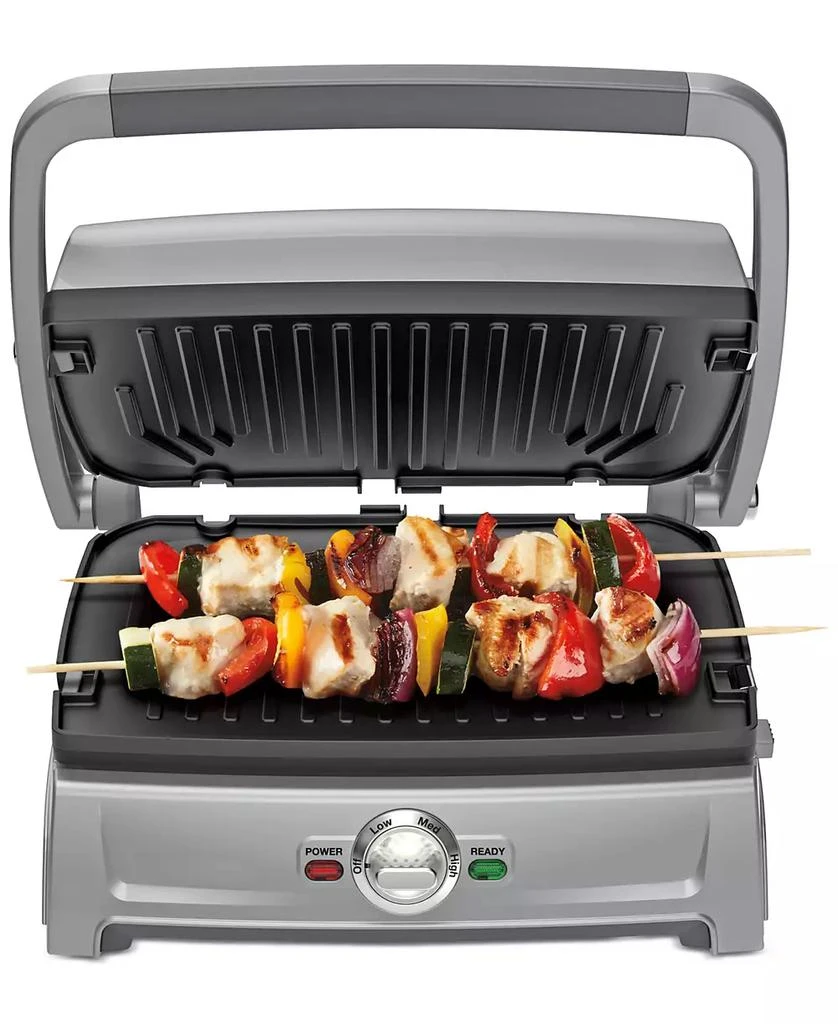 商品Cuisinart|Griddler® Compact 5-Way Countertop Grill GR-102,价格¥673,第2张图片详细描述