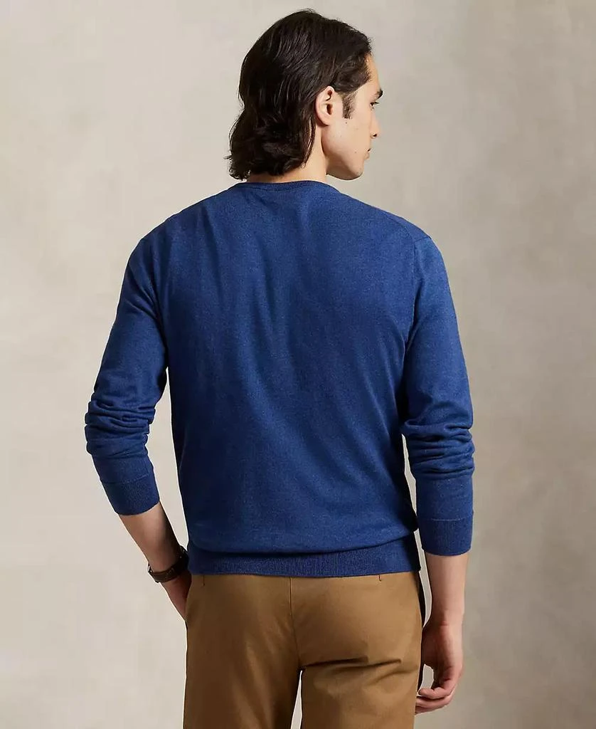 商品Ralph Lauren|Men's Cotton V-Neck Sweater,价格¥654,第4张图片详细描述