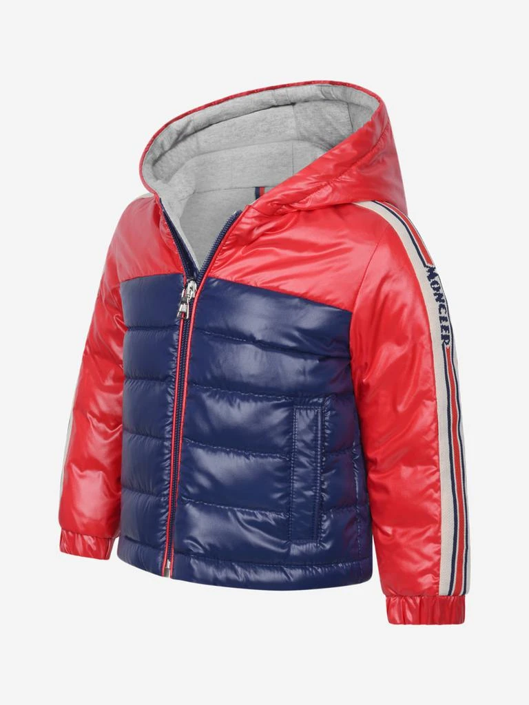 商品Moncler|Baby Boys Jacket - & Blue Down Padded Jonc Jacket,价格¥2429,第1张图片