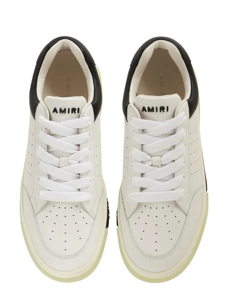 商品AMIRI|Stadium Low Top Leather Sneakers,价格¥4874,第4张图片详细描述