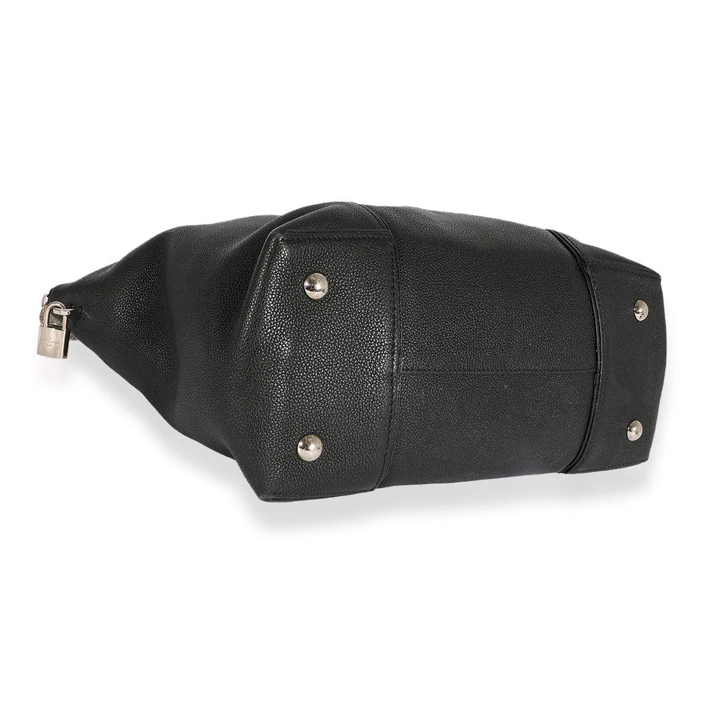 Louis Vuitton Black Veau Cashmere Soft Lockit MM Bag 商品
