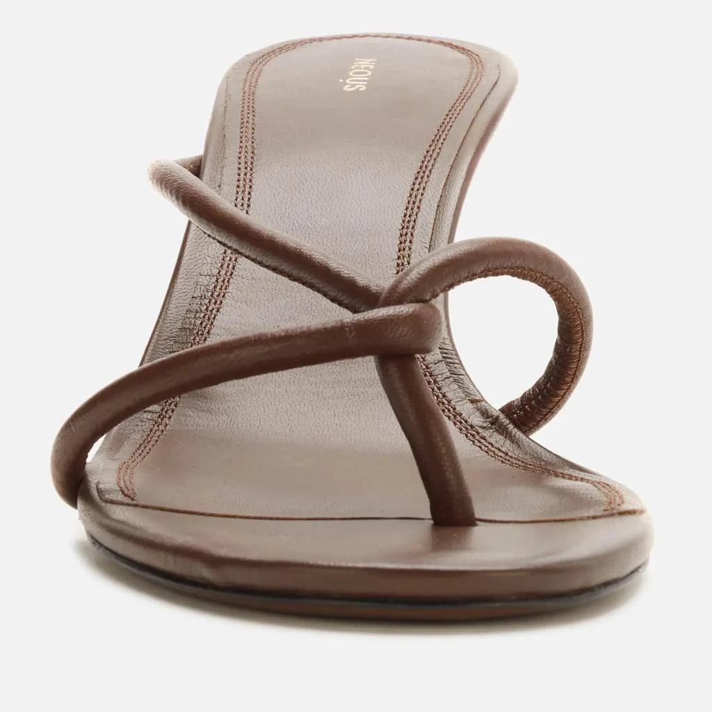 商品NEOUS|Neous Women's Sirius Leather Heeled Mules,价格¥781,第2张图片详细描述
