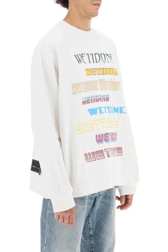 商品We11done|MULTI LOGO SWEATSHIRT,价格¥796,第3张图片详细描述