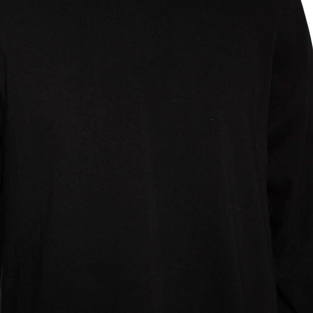 商品[二手商品] Rick Owens|Rick Owens Black Knit Vega Combo Long Sleeve Crewneck Sweatshirt S,价格¥2403,第4张图片详细描述