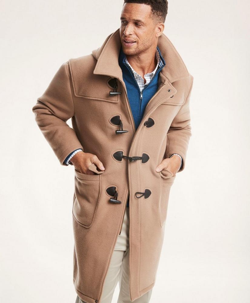 商品Brooks Brothers|Big & Tall Classic Wool Duffle Coat,价格¥6843,第1张图片