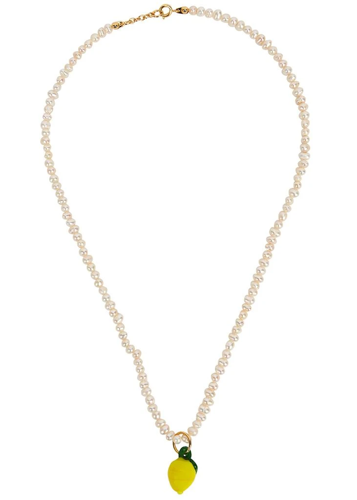 商品Sandralexandra|Lemon beaded pearl necklace,价格¥875,第1张图片