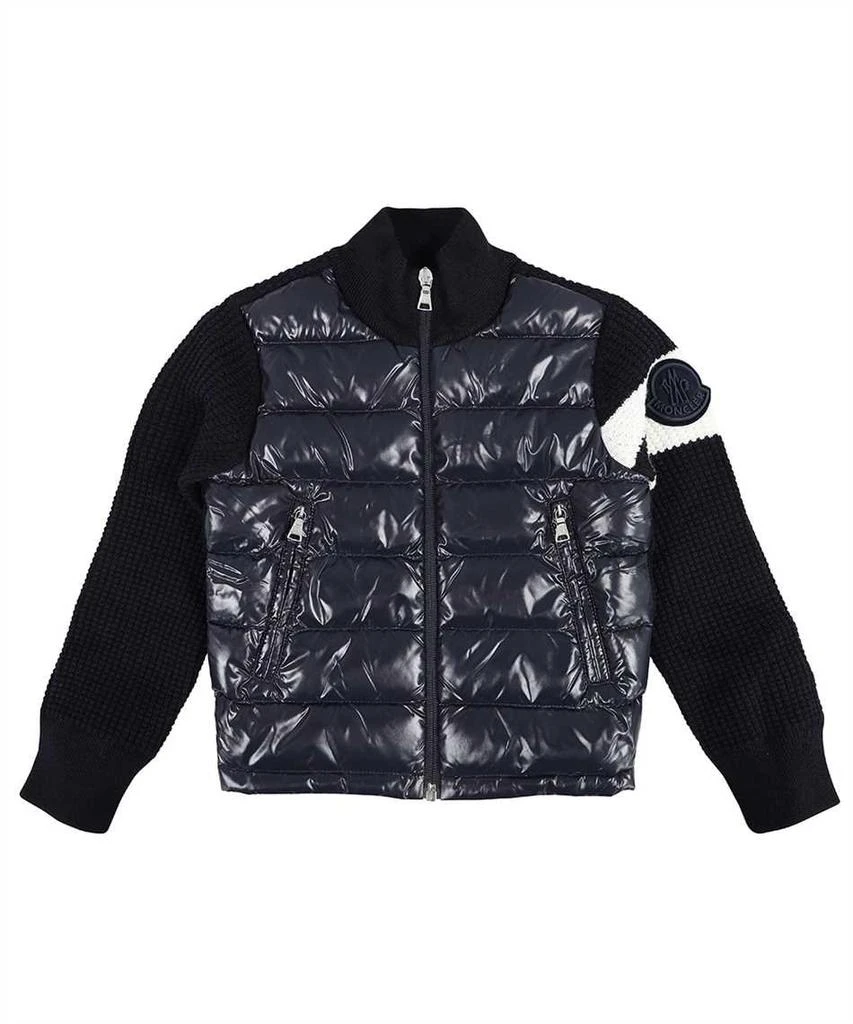 商品Moncler|Moncler Enfant Padded Panel Knit Jacket,价格¥1692,第1张图片