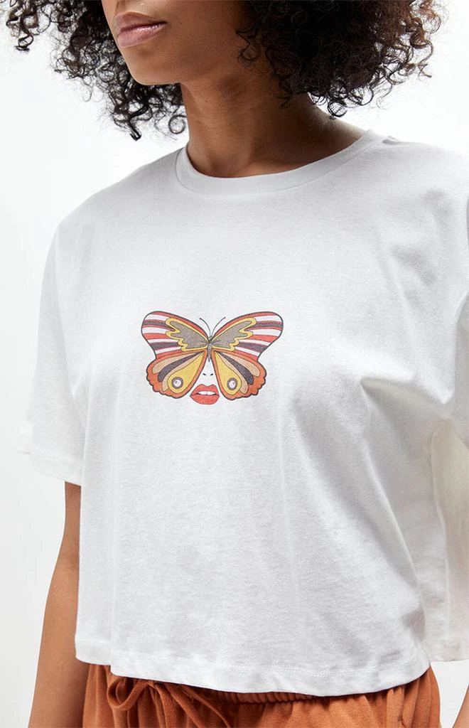 商品Charlie Holiday|Butterfly Boxy T-Shirt,价格¥184,第2张图片详细描述