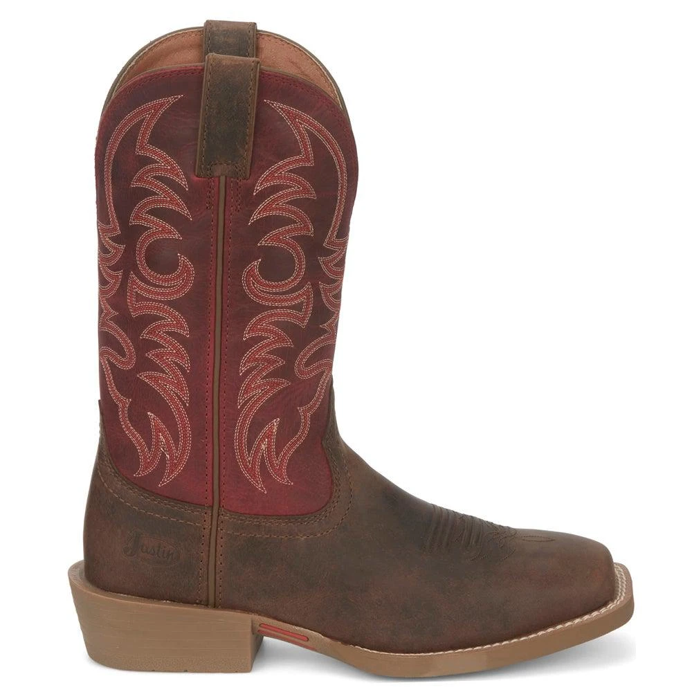 商品Justin Boots|Stampede 12" Wide Square Toe Cowboy Boots,价格¥1362,第1张图片详细描述