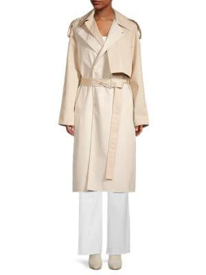 商品Bottega Veneta|Double Layer Trench Coat,价格¥6307,第1张图片