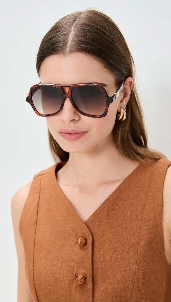 商品Le Specs|Fortune Teller Sunglasses,价格¥641,第2张图片详细描述