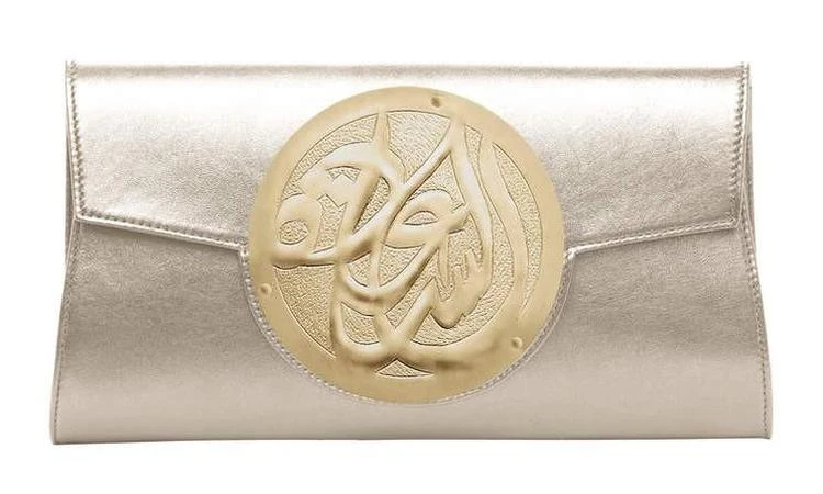 商品Dareen Hakim Collection|Le Icon Le Icon : Champagne Brass Engraved Happiness,价格¥2173,第1张图片