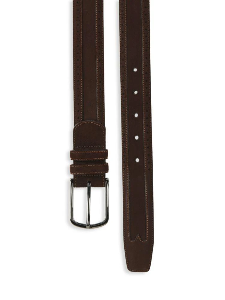 商品Mezlan|Essential Suede Belt,价格¥160,第2张图片详细描述