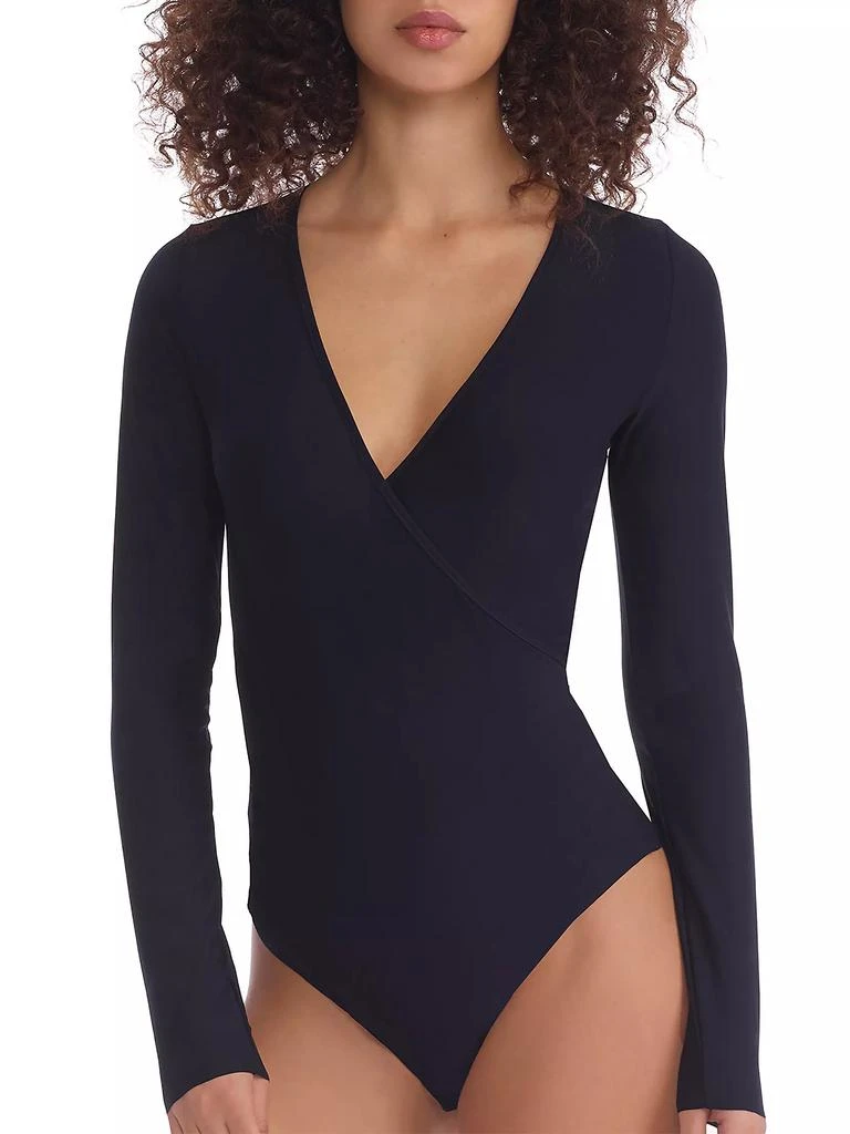 商品Commando|Butter Wrap Bodysuit,价格¥504,第5张图片详细描述
