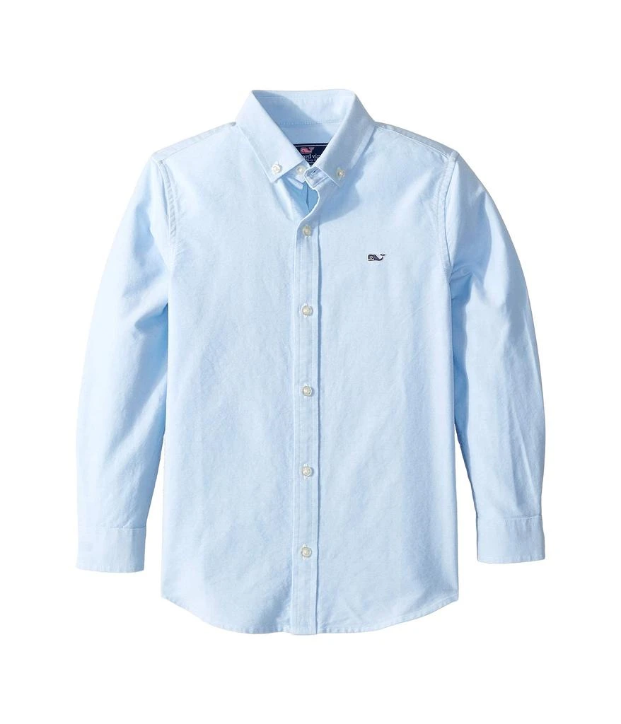 商品Vineyard Vines|Oxford Whale Shirt (Toddler/Little Kids/Big Kids),价格¥390,第1张图片