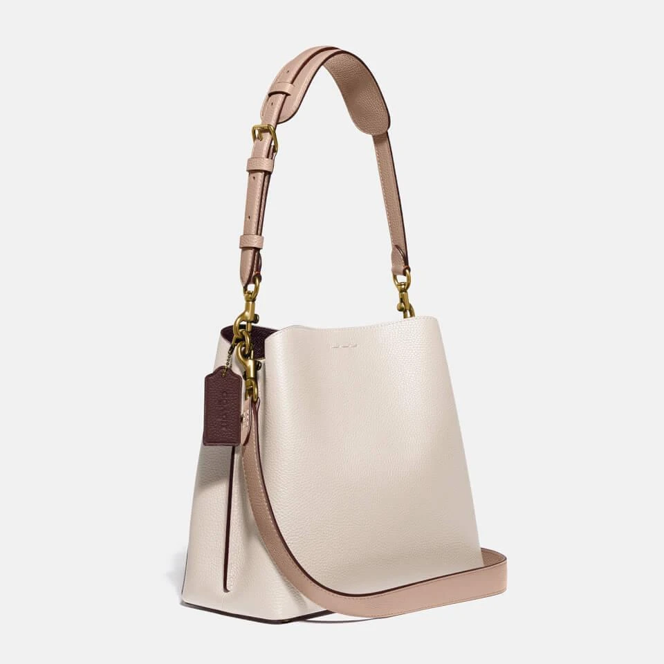 商品Coach|Coach Willow Pebble-Grain Leather Bucket Bag,价格¥2258,第4张图片详细描述