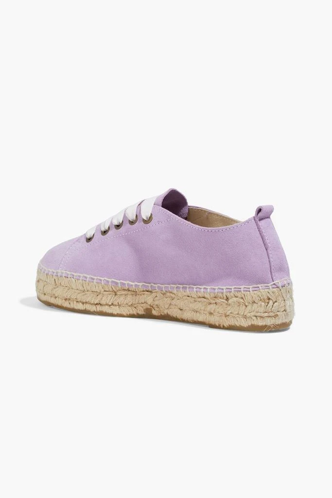 商品MANEBÍ|Hamptons suede espadrille sneakers,价格¥314,第3张图片详细描述