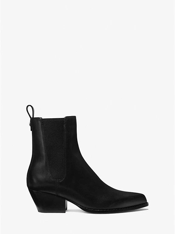 商品Michael Kors|Kinlee Leather Ankle Boot,价格¥490,��第2张图片详细描述