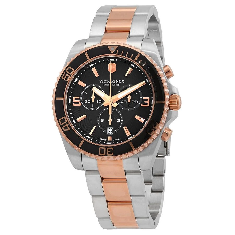 商品Victorinox|Maverick Chronograph Quartz Black Dial Men's Watch 241952,价格¥3279,第1张图片