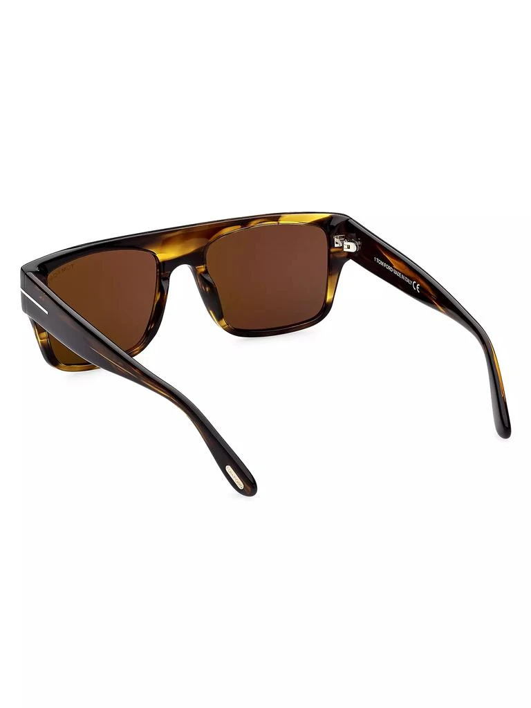 商品Tom Ford|Dunning-02 55MM Rectangular Sunglasses,价格¥3472,第5张图片详细描述