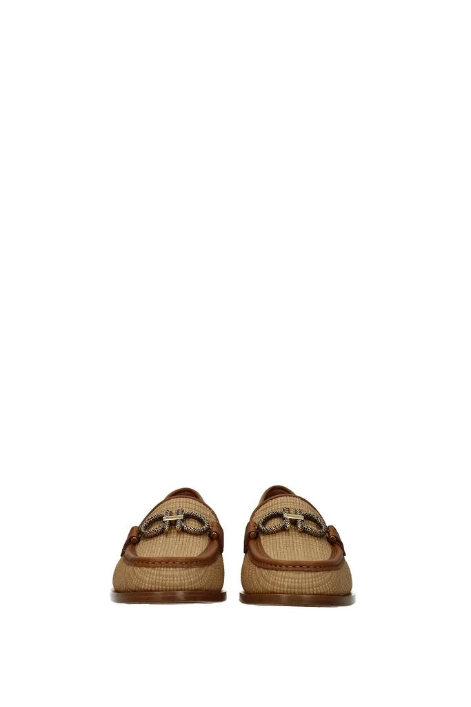 商品Salvatore Ferragamo|Loafers rolo Fabric Brown Fawn,价格¥1927,第3张图片详细描述