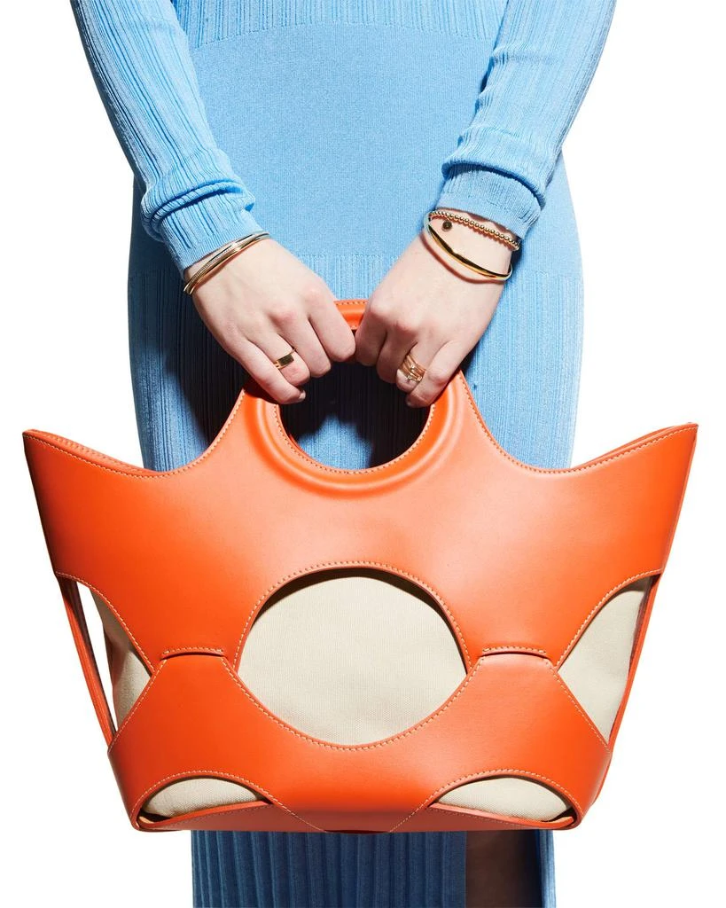商品Hereu|Onada Cutout Leather Tote Bag,价格¥5502,第5张图片详细描述