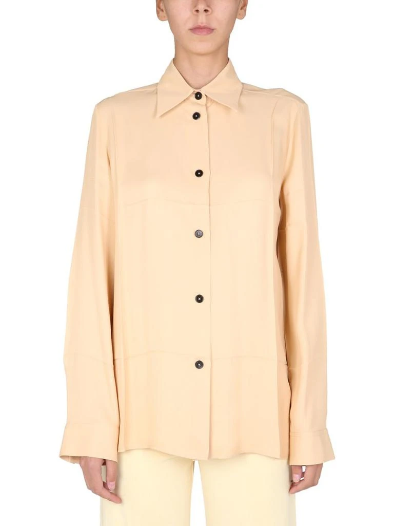 商品Jil Sander|Jil Sander Pointed Collar Button-Up Shirt,价格¥3134,第1张图片