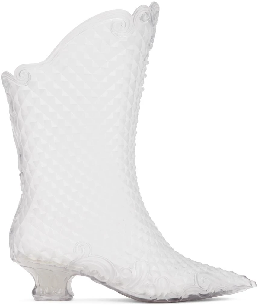 商品Y/Project|Transparent Melissa Edition Court Boots,价格¥1548,第1张图片