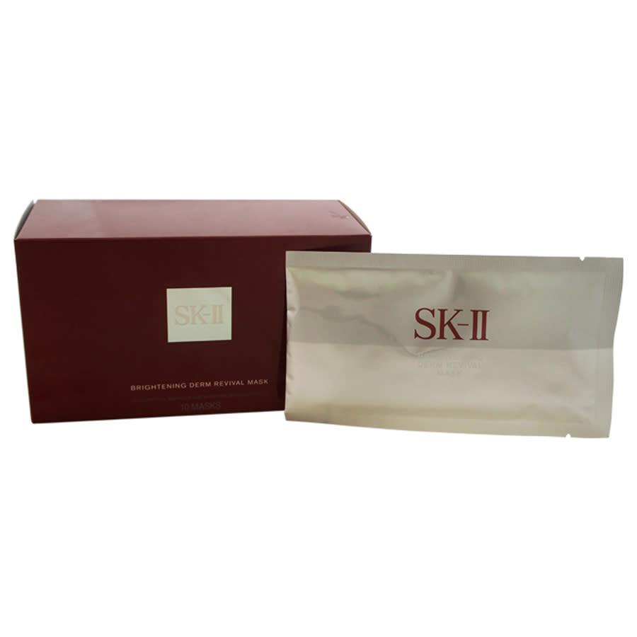 Brightening Derm Revival Mask by SK-II for Unisex - 10 Pcs Mask商品第1张图片规格展示