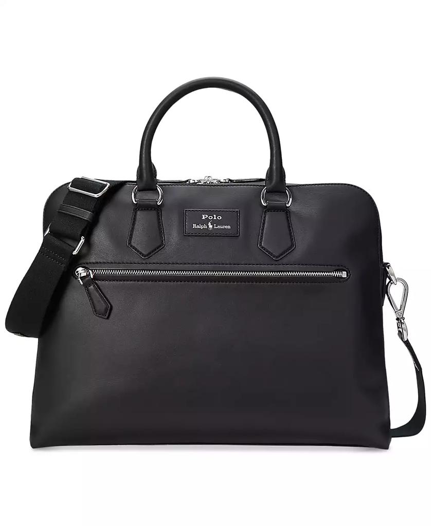 Sac de voyage pour homme en cuir lisse image 2
