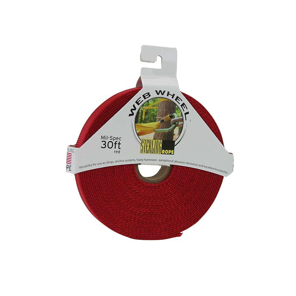 商品Sterling|Sterling Rope Mil Spec 30FT Web Wheel,价格¥166,第2张图片详细描述