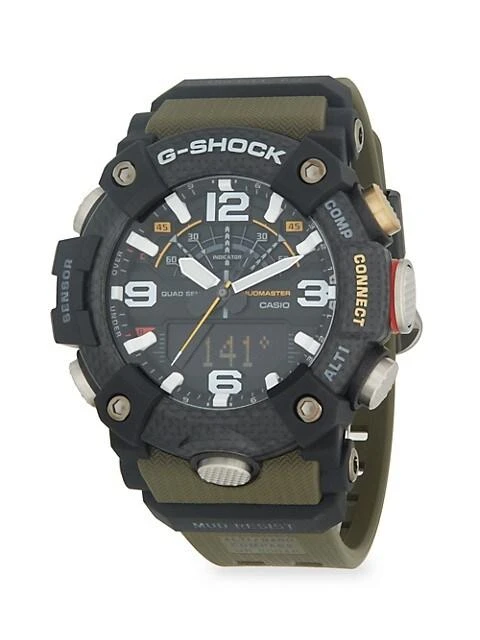 商品G-Shock|Mudmaster Digital Resin Strap Watch,价格¥1998,第1张图片