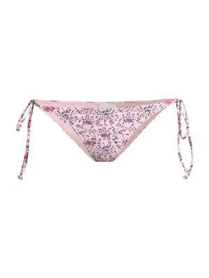 商品Ganni|Floral String Bikini Bottom,价格¥198,第5张图片详细描述