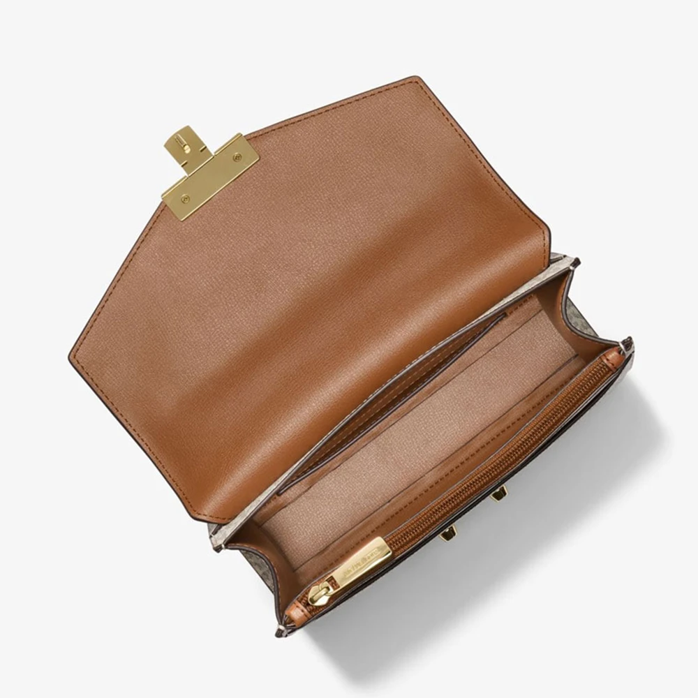 MICHAEL KORS 拼色女士斜挎包 35T0GXOL2B-VANILLA 商品