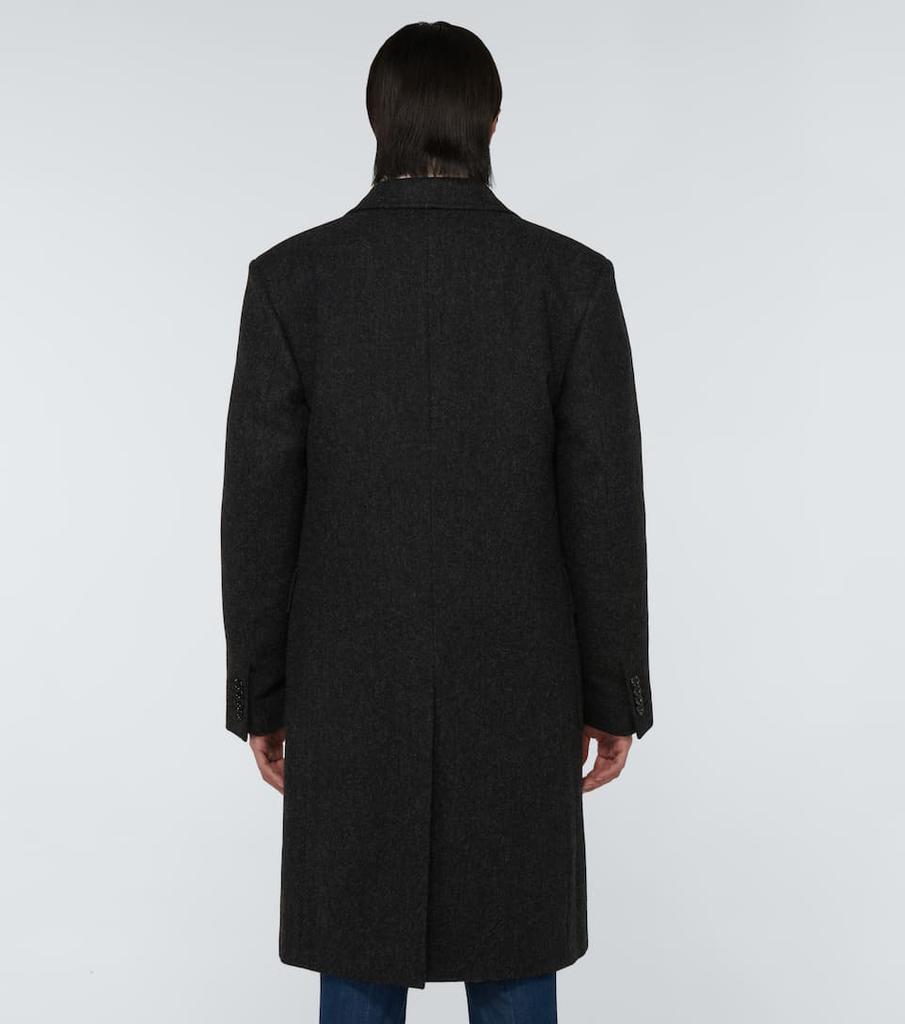 Single-breasted wool coat商品第4张图片规格展示