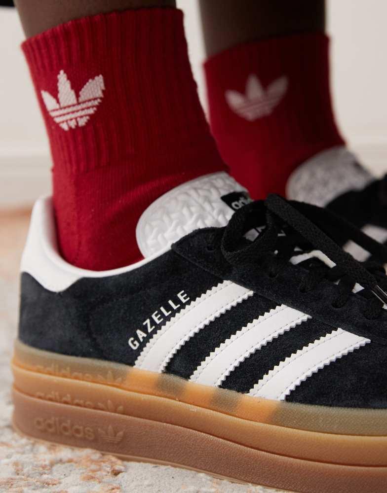 adidas gazelle silver green womens Shop Black Mens adidas Gazelle Indoor Lace Up Sneakers – Shoebacca main image 1