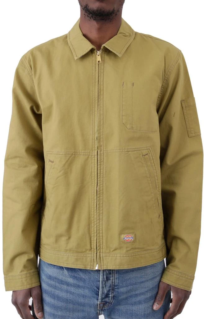 商品DICKIES|(JTR04R2M) Sustainable Washed Eisenhower Jacket - Rinsed Green Moss ,价格¥398,第1张图片
