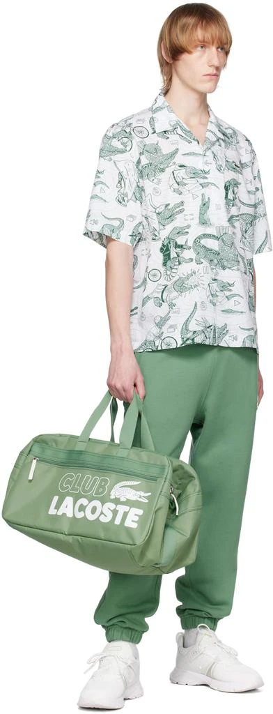 商品Lacoste|Green Neocroc Duffle Bag,价格¥607,第4张图片详细描述