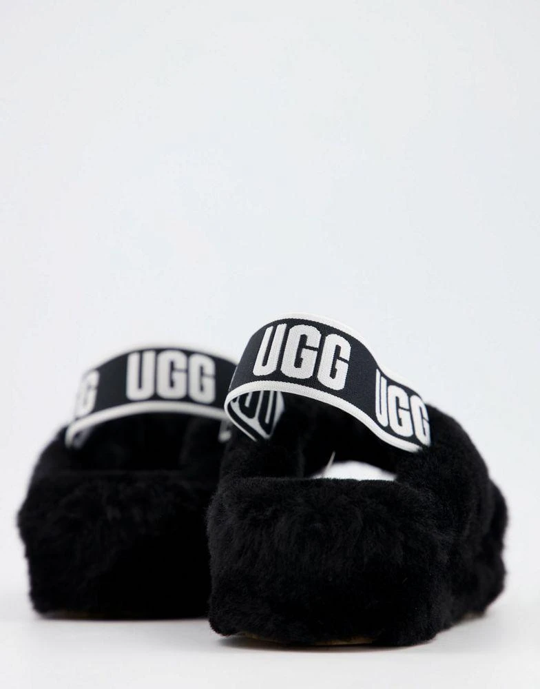 商品UGG|UGG Fab Yeah Slide slippers in black,价格¥772,第3张图片详细描述