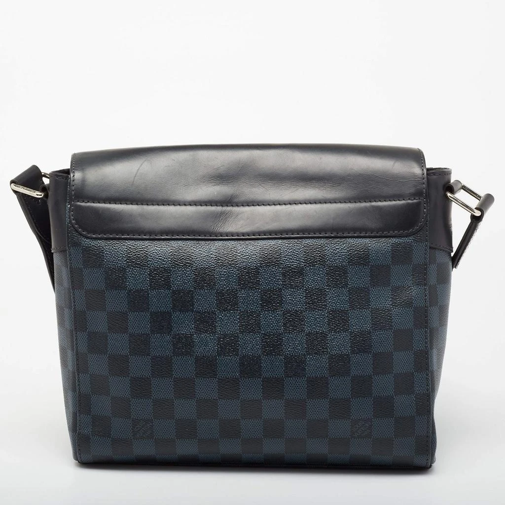 商品[二手商品] Louis Vuitton|Louis Vuitton Damier Cobalt Coated Canvas Newport Messenger PM Bag,价格¥8797,第4张图片详细描述
