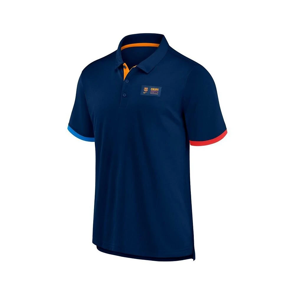 商品NIKE|Men's Navy Barcelona Slim 2.0 Polo Shirt,价格¥611,第3张图片详细描述