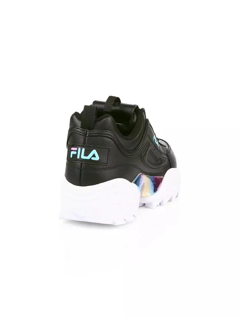 商品Fila|Disruptor II Lab Liquid Leather Sneakers,价格¥601,第3张图片详细描述