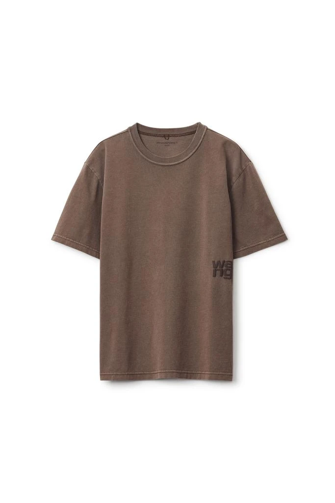 商品Alexander Wang|PUFF LOGO TEE IN COTTON JERSEY,价格¥640,第1张图片